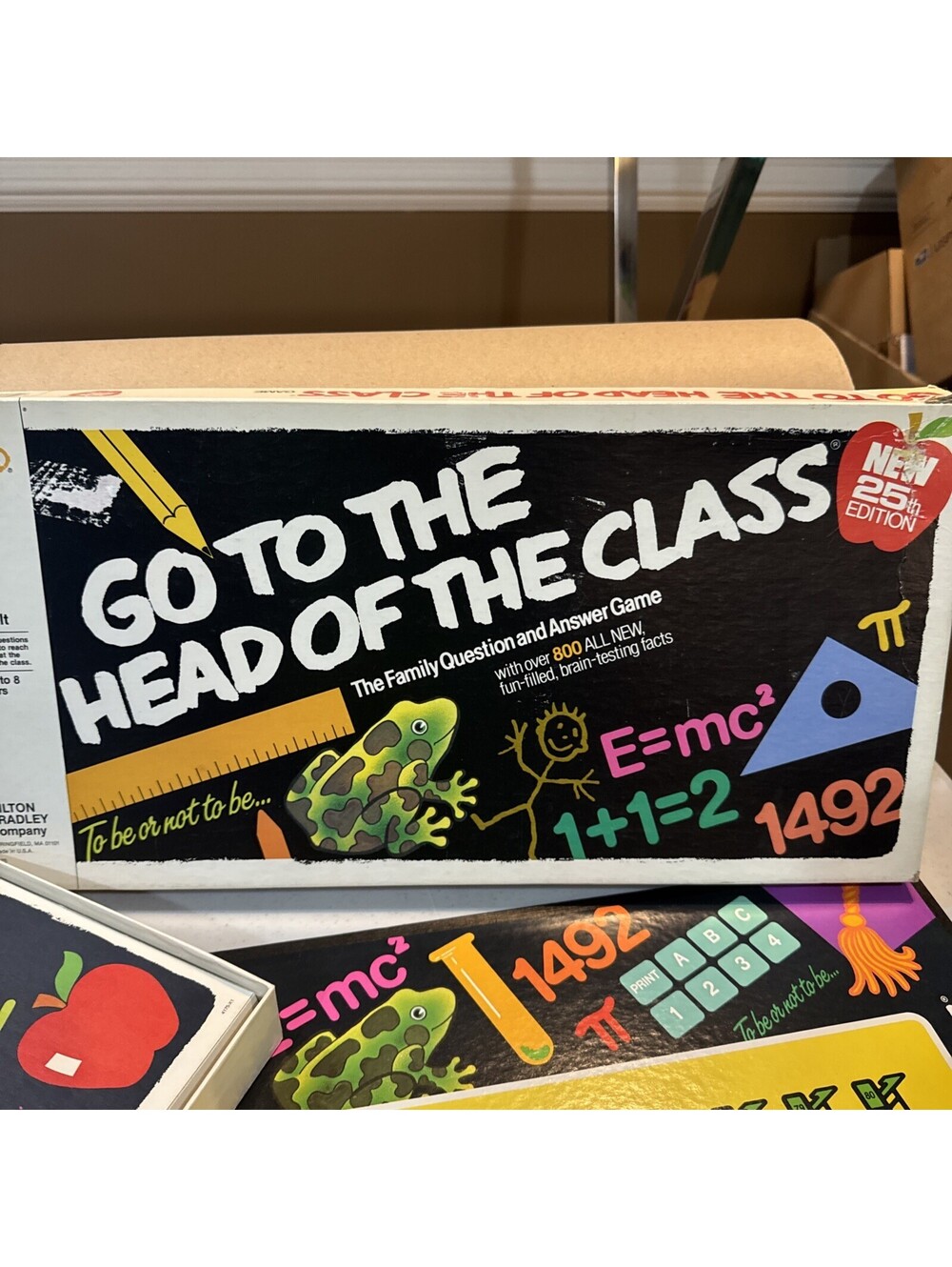 Vintage Go to the Head of the Class Game 25th Anniversary Edition Milton Bradley